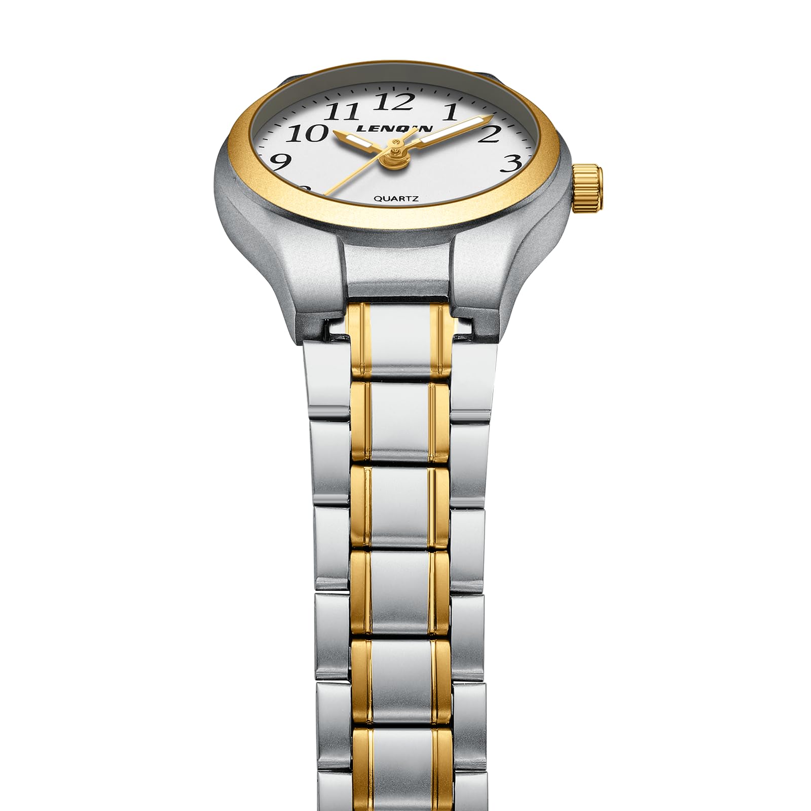 LN LENQIN Women's Watch Stainless Steel Wrist Watch Women's Waterproof Watch Women's Classic Analogue Quartz Women's Watches