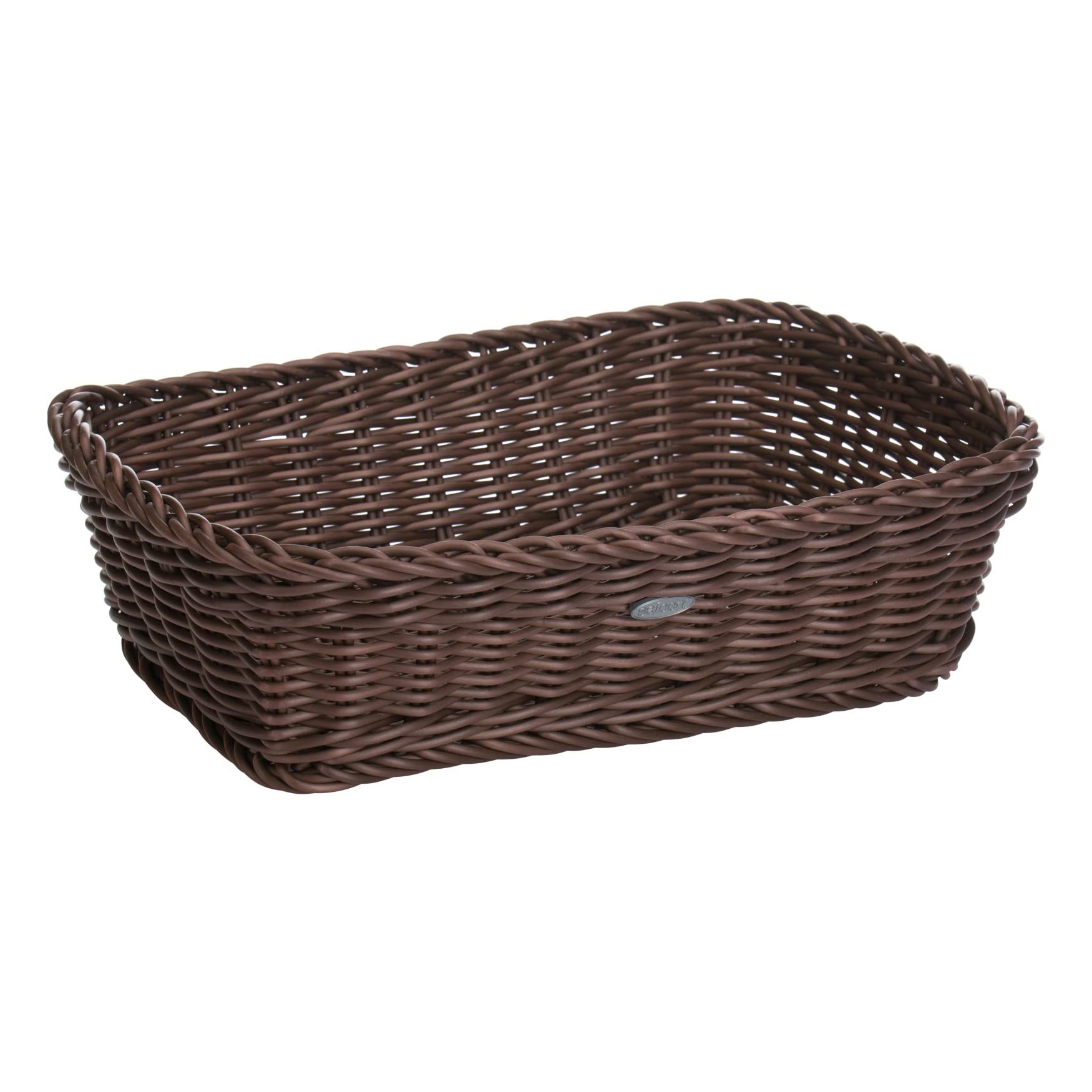 Westmark Multi-Purpose Basket, Suitable For Hotel And Catering, Rectangular, Approx. 31.5 x 22 x 10 cm, Synthetic Fibre, Saleen Edition, Brown, 02020006101 — image 1