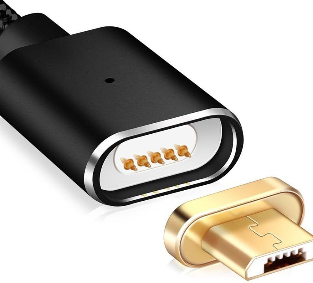 Magnetic Charging Cable - Magnetic Phone Charger - Micro USB Charger Cord - Fast Charging Cable Android - Quick Charger Cord - Magnetic Car Charger Cable - Magnetic Data Cable - Type C Charger Cable