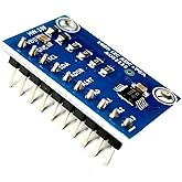 SHILLEHTEK, Pre-Soldered, ADS1115, 4 Channel, I2C, IIC, Analog-to-Digital, ADC, PGA, 16 Bit, 16 Byte Converter, Programmable 