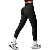 Heathyoga Scrunch Butt Lifting Leggings for Women Tummy Control Seamless Compression Workout Leggings for Women Yoga Pants