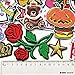 Mosheng Accessory 60pcs DIY Animals Embroidery Patches Mix Patterns Iron On/Sew On Applique for Kids Childrens Clothes Backpacks T-Shirt Jeans Skirt Vests Scarf Hat Bag Halloween Christmas (Style 6)