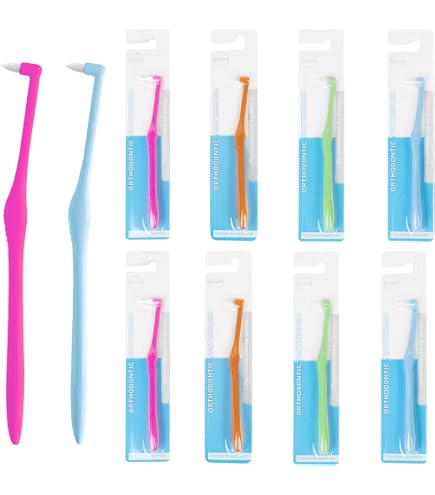 Oral-B End-Tufted Denture Toothbrush : Amazon.ca: Health