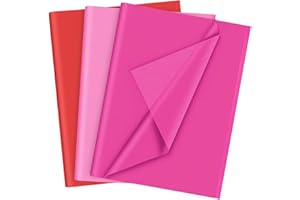 COFEETBO 60 Sheets Kraft Tissue Paper for Wrapping Gifts 14 x 20 Inch Tissue Paper Sheets Recyclable Gift Wrapping Paper Decorative Tissue Paper Bulk for DIY Arts Crafts Project School Weddings Decor (B)