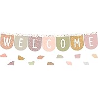 Teacher Created Resources Terrazzo Tones Welcome Bunting Bulletin Board (TCR7200)