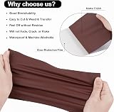 VINYL FROG 12x12ft Brown HTV Vinyl Roll for Iron On Designs view 2