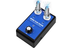 MOCATEC Spark Plug Tester Tool for All Engines Vehicles Car Automotive Ignition Testers Engine Ignition Coil Tester 0 to 6000rpm with Dual Holes 13MM Spark Plug Socket