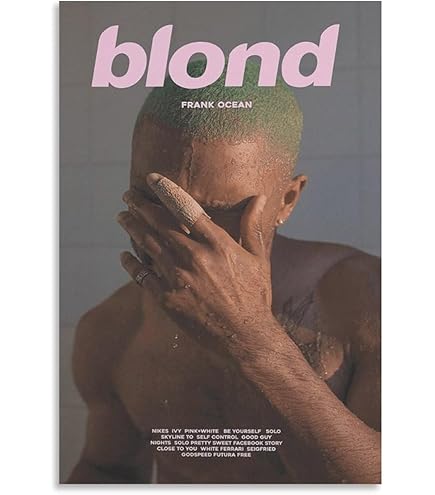 Amazon.com: YANGAO Frank Ocean Music Album Poster Endless Blond