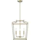ML Lighting 19004-VB Nellita 16" Wide 4-Light Pendant - Vintage Brass
