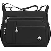 MINTEGRA Women Shoulder Handbag Roomy Multiple Pockets Bag Ladies Crossbody Purse Fashion Tote Top Handle Satchel