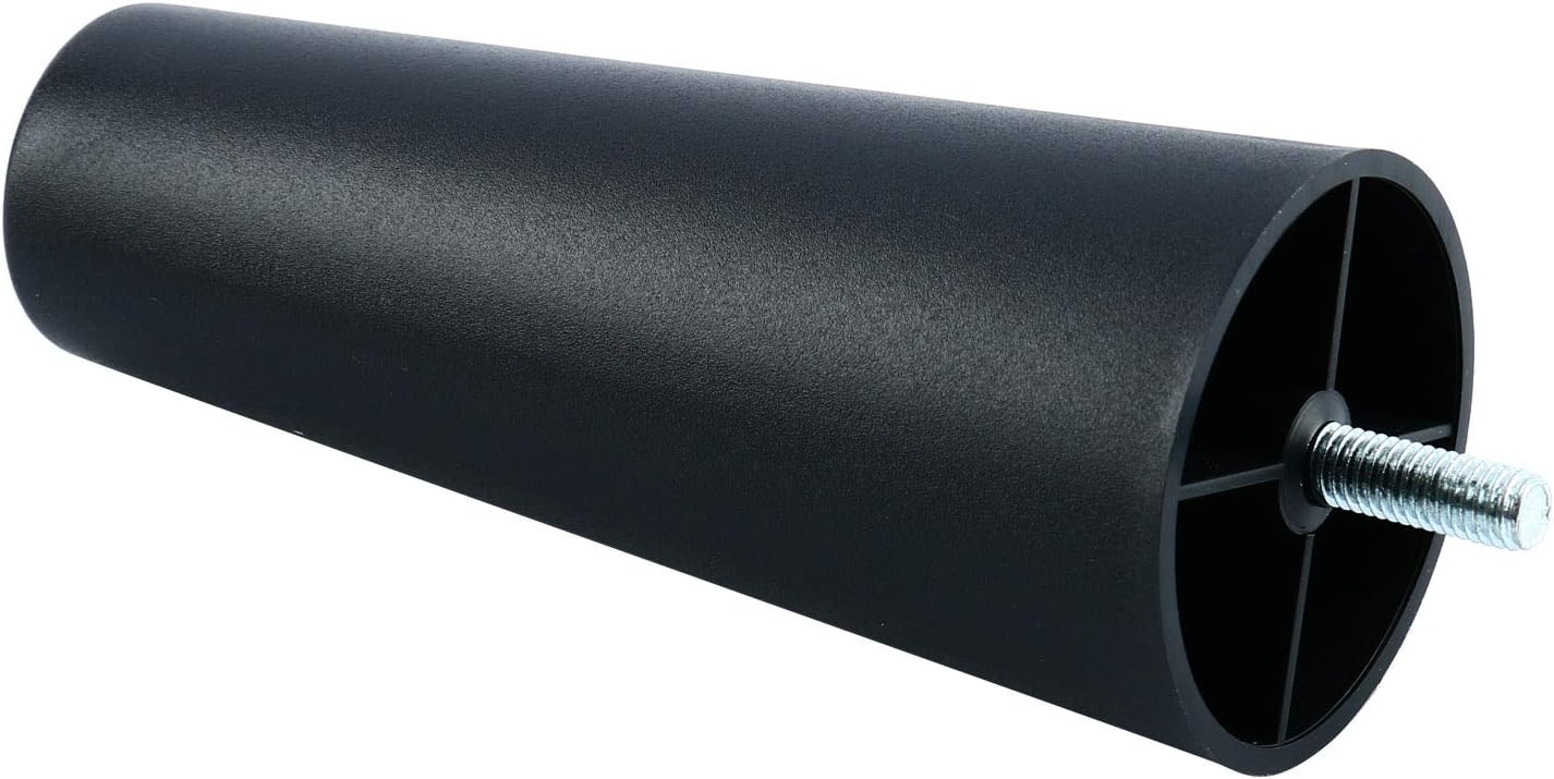 4Pcs Plastic Sofa Legs Round Tapered Replacement Furniture Couch Leg 5.