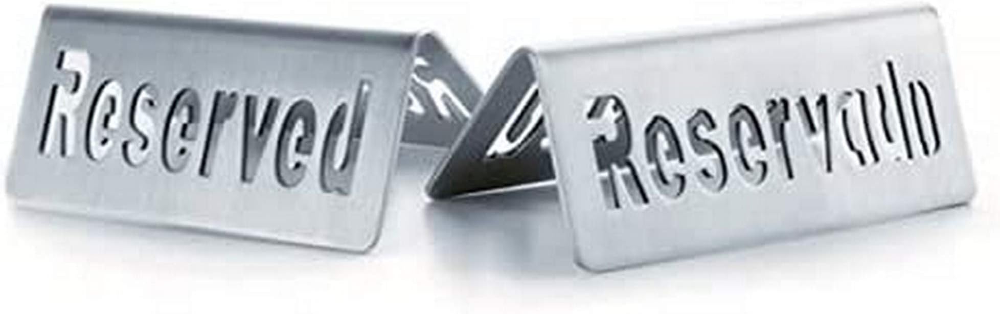 LACOR Stainless Steel Reserved Signal, Silver, 5 x 12 x 30 cm