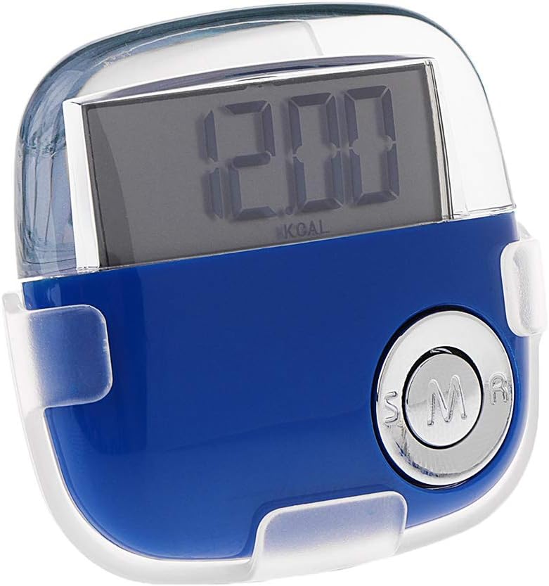 Rtengtunn Pedometers Step Counter Walking Jogging Passometer Fitness Accessories Belt Clip