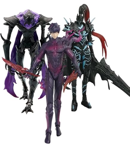 Sung Jin Woo Action Figure con Coltello Accessori Anime