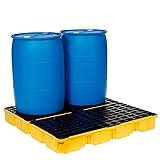 Eagle Square 4 Drum Spill Platform with Forklift