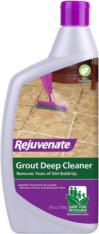 Amazon Com Rejuvenate Grout Deep Cleaner D Safe Non Toxic Cleaning Formula Instantly Removes Years Of Dirt Build Up To Restore Grout To The Original Color Home Kitchen