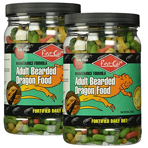 Rep-Cal SRP00815 Adult Bearded Dragon Pet Food, 16-Ounce