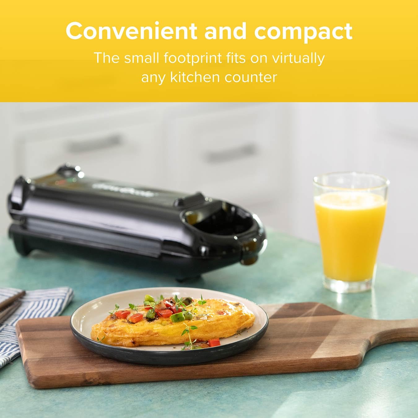5 Minute CleverChef - 700W - Non-Stick Multicooker - Great for Steaks, Omelettes, Toasties, Pizzas & Dessert Maker - Free Drew&Cole Recipe App - Quick Meals - Cool-Touch Handle & Auto Temp Sensor