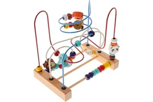 Abaodam Sort and and Girls Bead Building Block Toys Early Education Toy for Boys Girls Random