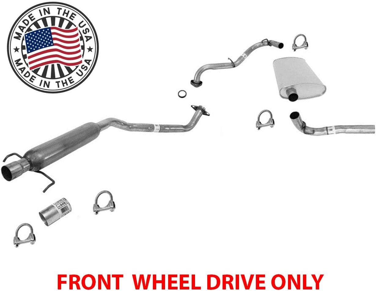 Muffler Exhaust System for Pontiac Vibe 20062008 Front