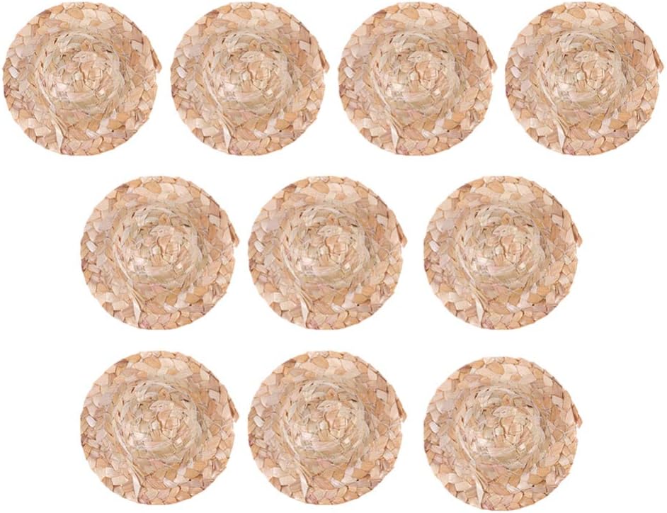 Mini straw hats Clearance