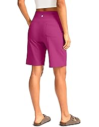G Gradual Women's Bermuda Long Shorts with Pockets