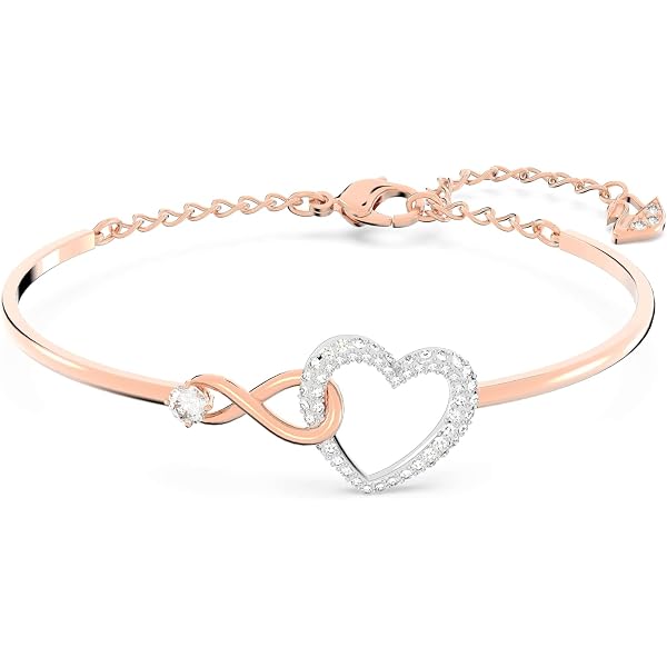 SWAROVSKI Infinity Crystal Jewelry Collections, acabamento em tom
