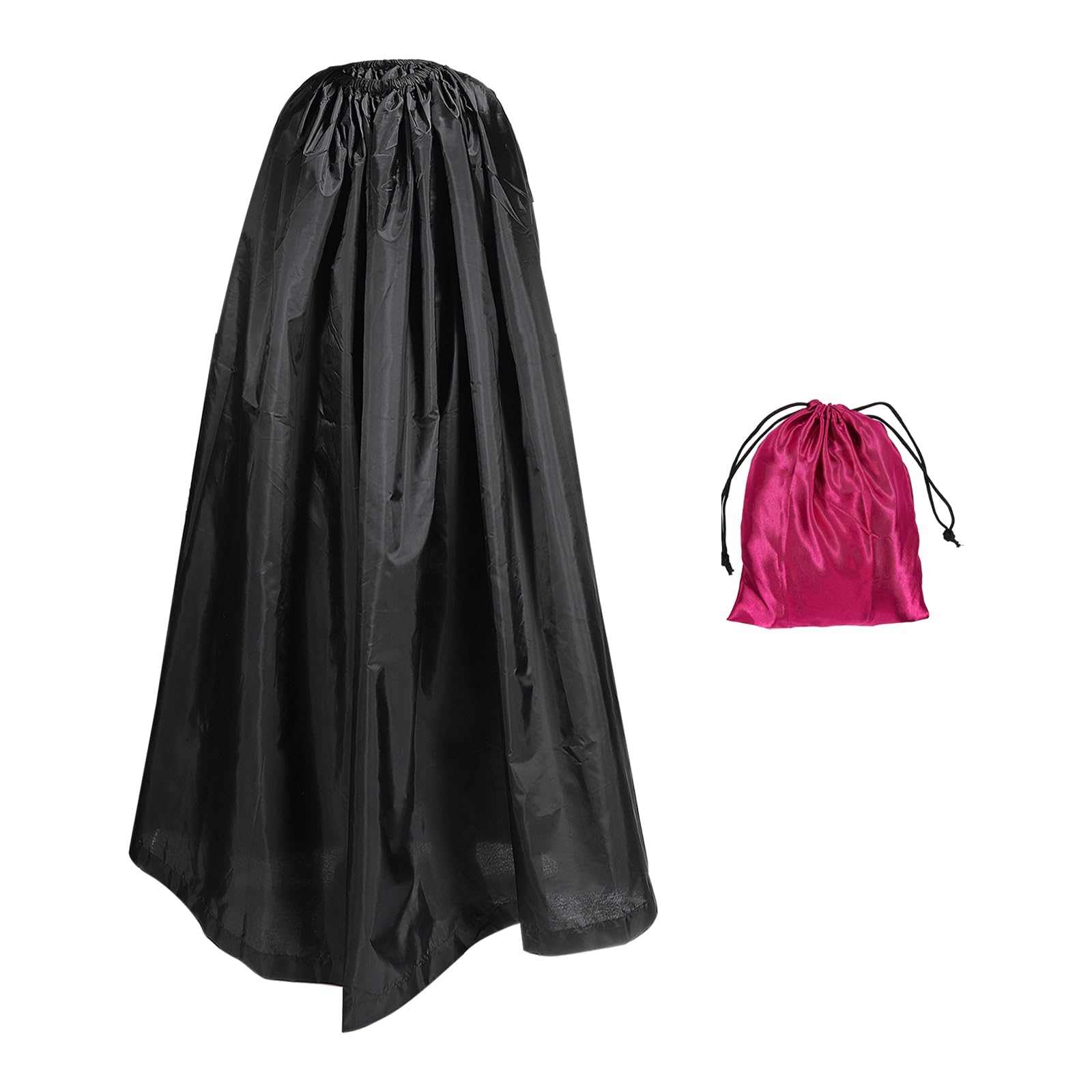 PATIKIL Portable Dressing Room, 1.4M Length Instant Dressing Cover Up Changing Tent Privacy Shelter for Beach Boating Camping Competition, Black