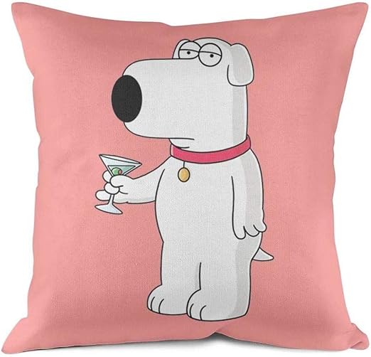 Amazon.com: AugGThomas Cartoon Family Guy pet Dog Brian ...