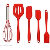 Kit Utensílios de Cozinha em Silicone com Espátula e Pincel