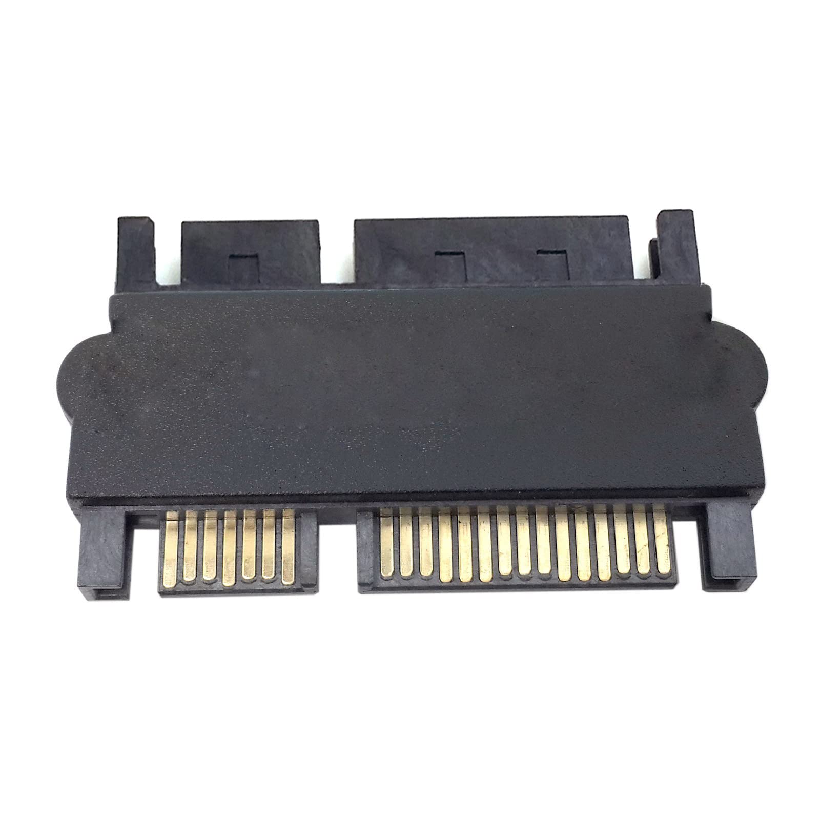 CY 3.5" 2.5inch SATA 22Pin 7+15 Male to SATA 22P 7+15 Male Extension Convertor Straight Adapter