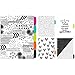 Avery + Amy Tangerine Designer Collection Big Tab Dividers, Black and White Ink-Spiration, 5-Tab Set (11393)