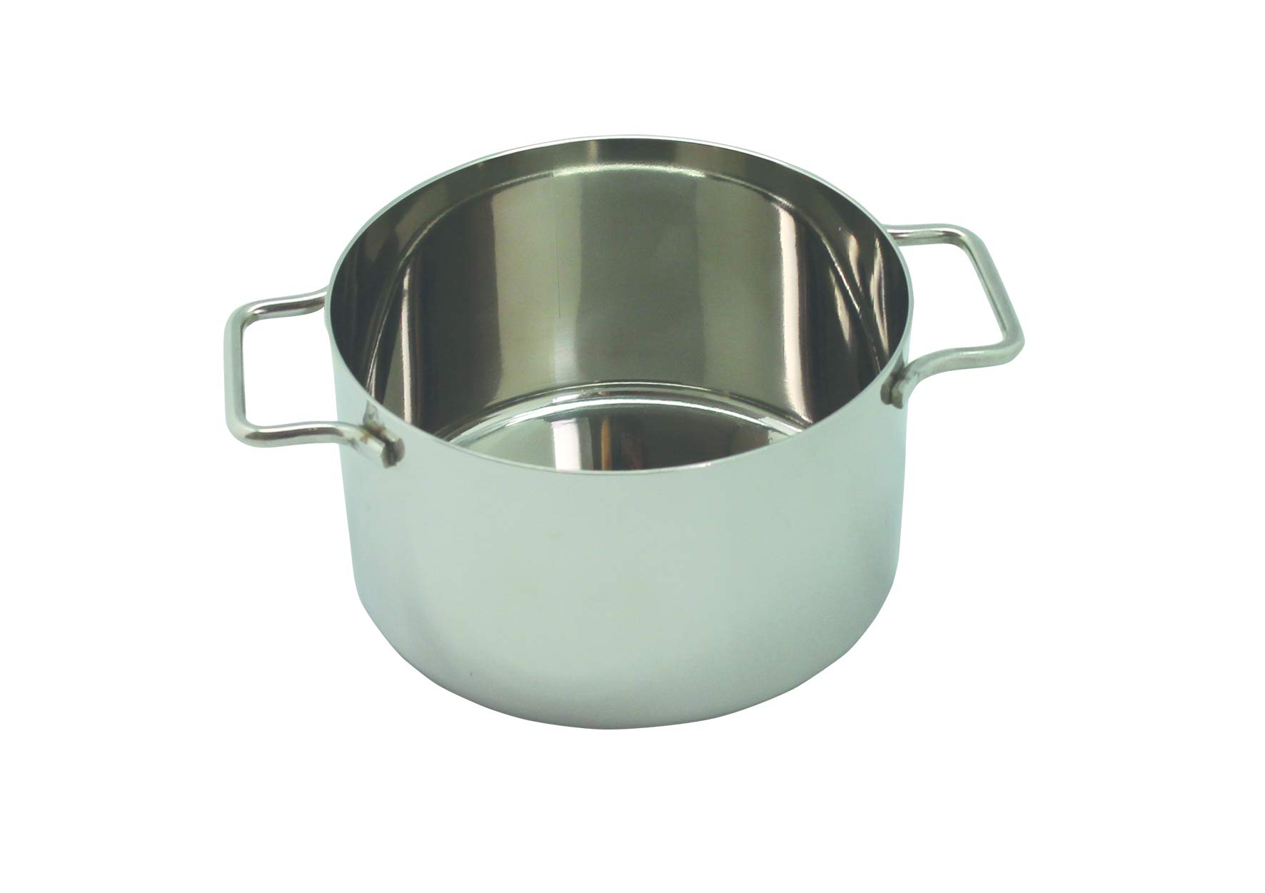 Commichef Miniature Cookware 18/10 Stainless Steel Mini Casserole Dish, 10cm, Green
