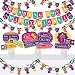 Big Dot of Happiness Happy Diwali - Banner and Photo Booth Decorations - Festival of Lights Party Supplies Kit - Doterrific Bundle