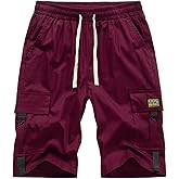 Msmsse Women's Cargo Hiking Shorts Multi-Pockets Bermuda Golf Outdoor Summer Shorts for Women