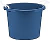 United Solutions TU0014 Nineteen Gallon Blue Rope Handle Tub-19 Gallon/71.9L Rough and Rugged Tub Featuring Rope Handles in Blue
