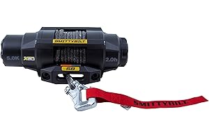 Smittybilt 98205 X2O 5K lbs Winch with Synthetic Rope and Wireless Remote Control