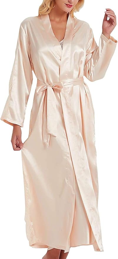 satin nightwear dress