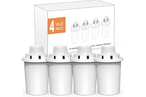 Replacement Filters for PETDOTT Dog Fountain, Water Filter, For Stainless Steel Pet Fountain for Large Dogs- Vertical Filtration for D2223,D2322,D2340,D2341 Lasts Two Months