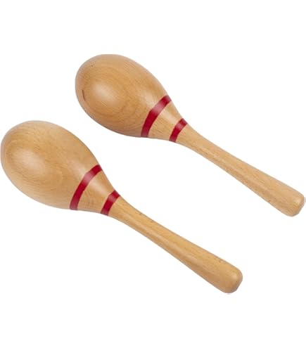 Maracas Macho Latin Percussion LP394 - Par De Maracas Con Cabeza