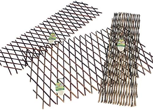 Gardman Expanding Willow Trellis 1.8 x 0.6m Garden Support