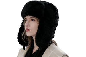 Winter Trapper Hat,Windproof Headwear | Winter Hat | for Outdoor Daily Commuting Skiing Travel Holiday Morning Walking