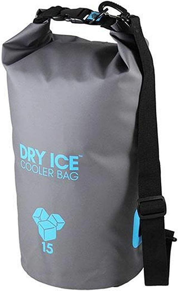 Dry Ice Cooler Bag Kühltasche 15 Liter Grau wasserdicht Amazon.de