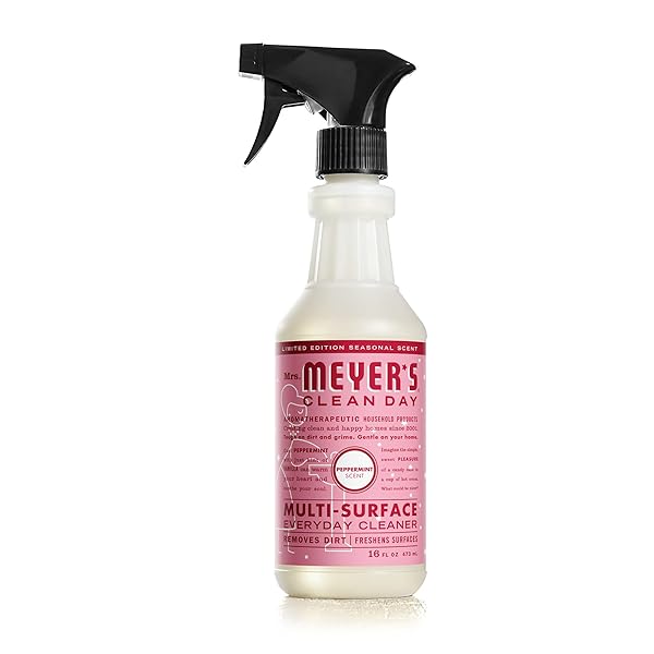 MRS. MEYER’S CLEAN DAY ALL-PURPOSE CLEANER SPRAY, LIMITED EDITION PEPPERMINT, 16 FL. OZ