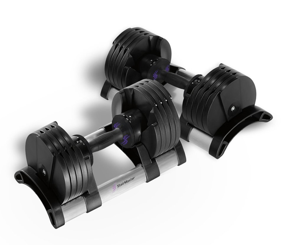 StairMaster TwistLock Adjustable Dumbbells