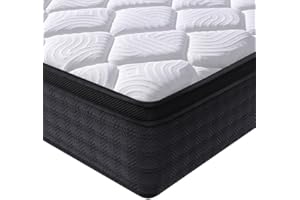DEHIJU Full Size Mattress, 10 Inch Hybrid Memory Foam Full Mattress in a Box, Medium Firm, Pressure Relief, CertiPUR-US