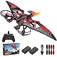 Dragon Remote Control Airplane for Adults RC Plane Dinosaur 2.4G 6-Axis Gyro EPP Foam RC Aircraft One Key Take Off 360 Rotation Easy to Fly Glider Flying Toys for Kids and Beginners