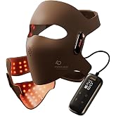 JOVS 4D Laser Light Therapy Mask, FPT 6x Power, 4 Wavelengths Anti-Aging | 4D Laser Mask Deep Anti-Aging and Wrinkle Reduce,3 Modes, Cordless &amp; Rechargeable, Home &amp; Travel Use, Gift for Women Wife Mom