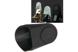 UP100 2PCS Easily Washable Silicone Clarinet Baritone Saxophone Mouthpiece Cap Protect Delicate Tip Reed