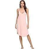 GYS Women's Bamboo Viscose Full Slips for Under Dresses Adjustable Spaghetti Straps Cami Slip Dress